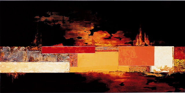 俞峥《漆语》 90cmx180cm 2007年.jpg