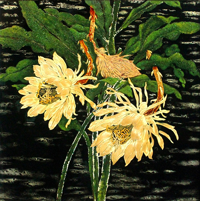 曾华晖 《怒放的生命》 60cmx60cm 2010年.jpg